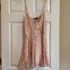 Floral Spaghetti Strap Romper